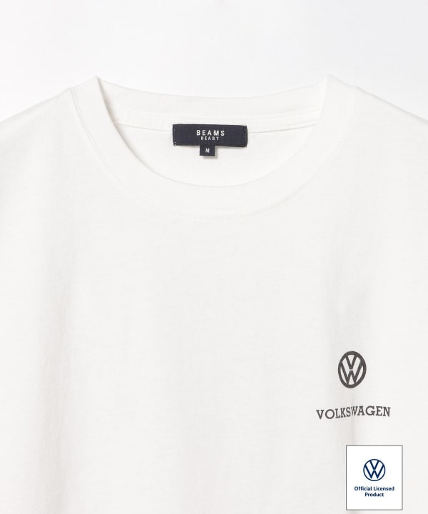 BEAMS HEART × Volkswagen / 經典車款圖案印花T恤