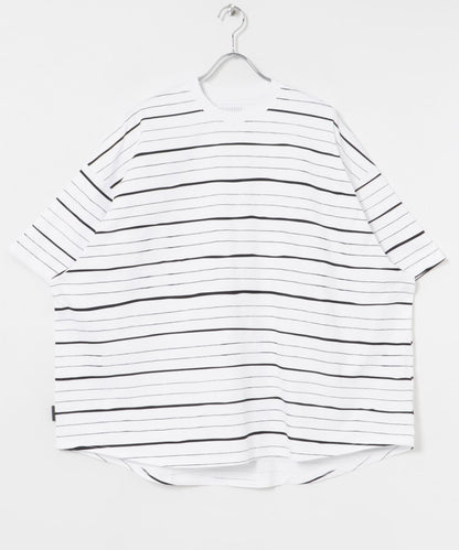 SFC　SUPER BIG MIX SIDE STRIPES SS TEE / 條紋短袖T恤