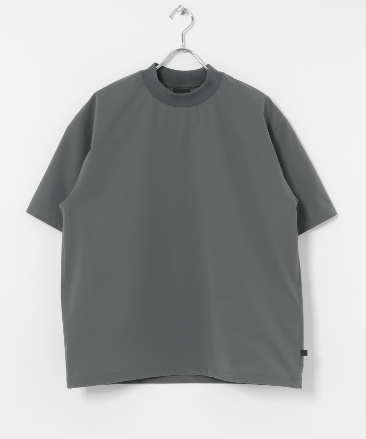 DAIWA PIER39　TECH MOCK NECK S/S TEE / 科技 棉質彈性短袖T恤