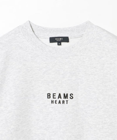 BEAMS HEART / 刺繡標誌 圓領衫