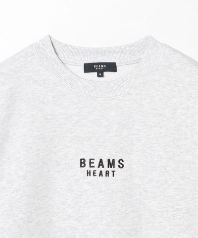 BEAMS HEART / 刺繡 圓領衫