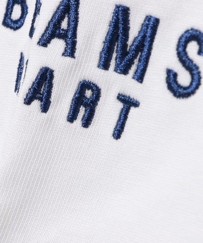 BEAMS HEART / 刺繡標識厚磅長袖T恤