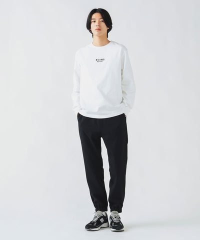 BEAMS HEART / 有機棉品牌刺繡長袖T恤