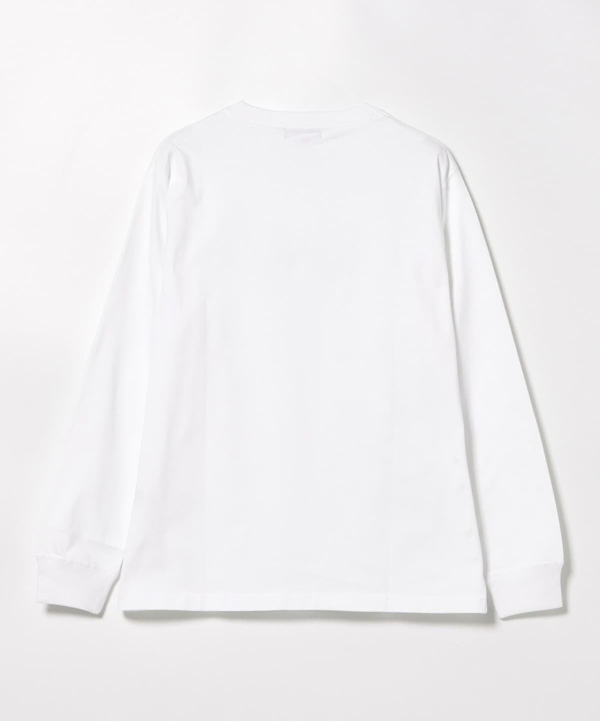 BEAMS HEART / 有機棉品牌刺繡長袖T恤