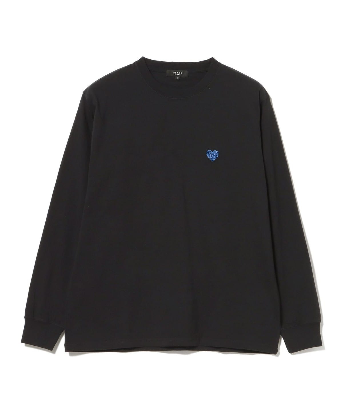 BEAMS HEART / 愛心刺繡長袖T恤