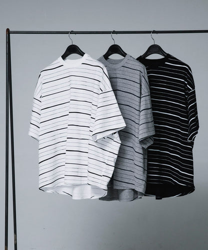 SFC　SUPER BIG MIX SIDE STRIPES SS TEE / 條紋短袖T恤