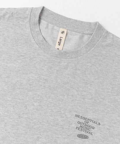 KEEN×DOORS　OC/RP10ESSENTIALS T-SHIRTS /  聯名圖像機能T恤