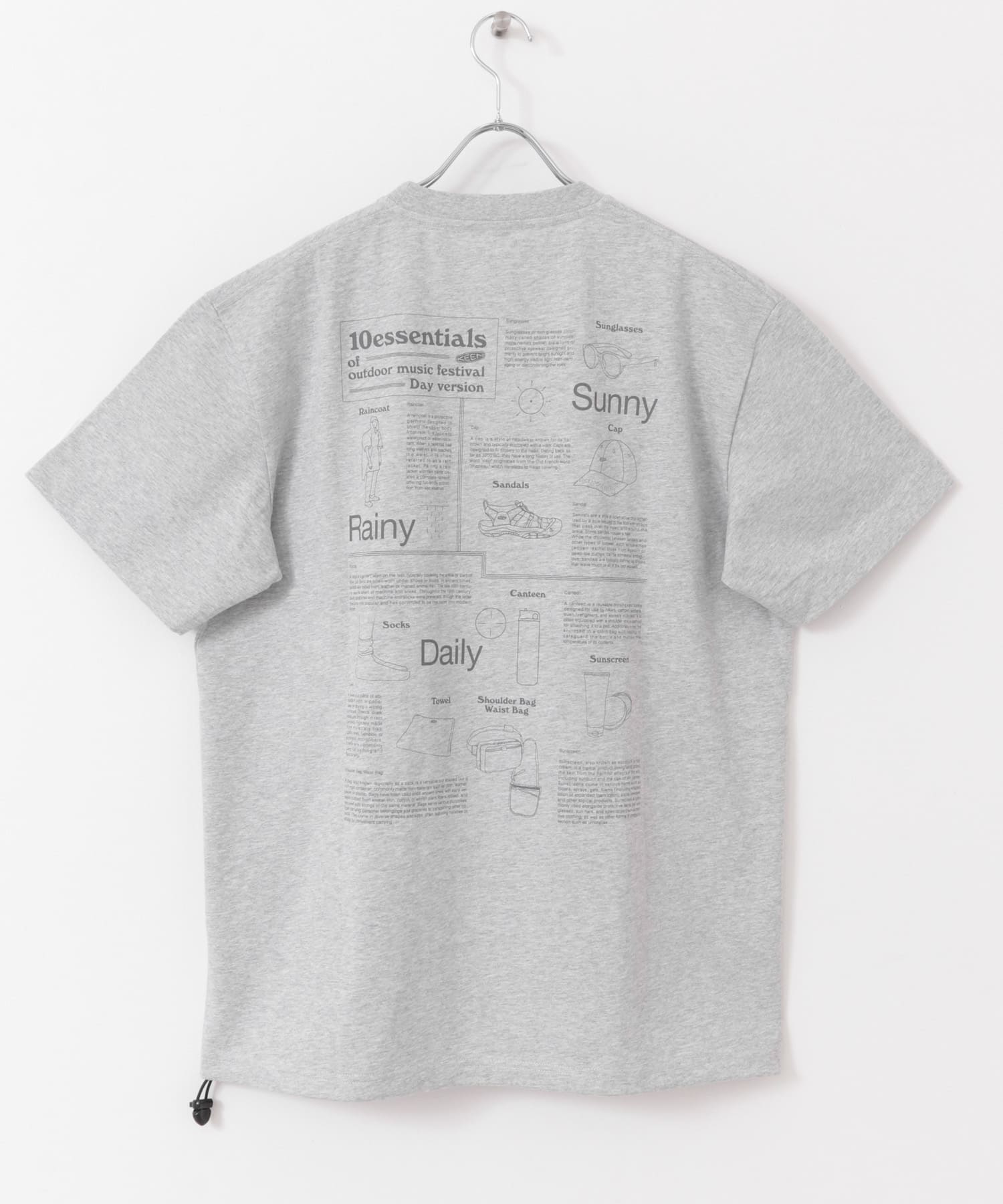 KEEN×DOORS　OC/RP10ESSENTIALS T-SHIRTS /  聯名圖像機能T恤