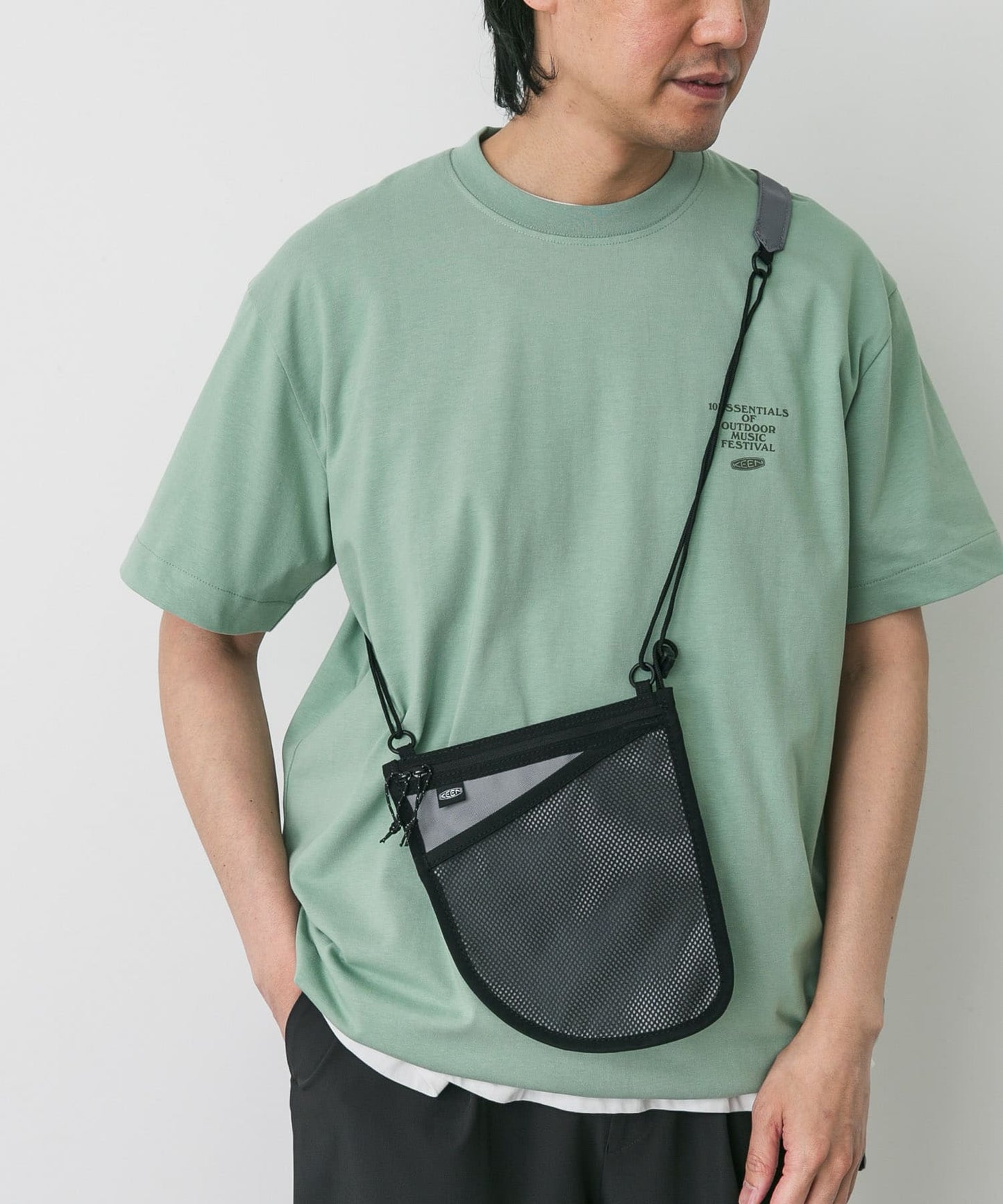 KEEN×DOORS　HARVESTPOCKET SACOCHE / 多機能輕便斜背包