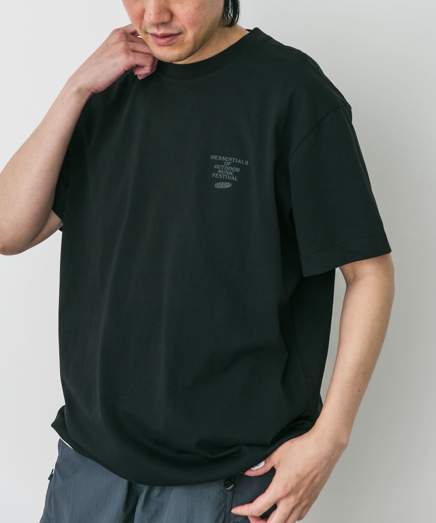 KEEN×DOORS　OC/RP10ESSENTIALS T-SHIRTS /  聯名圖像機能T恤