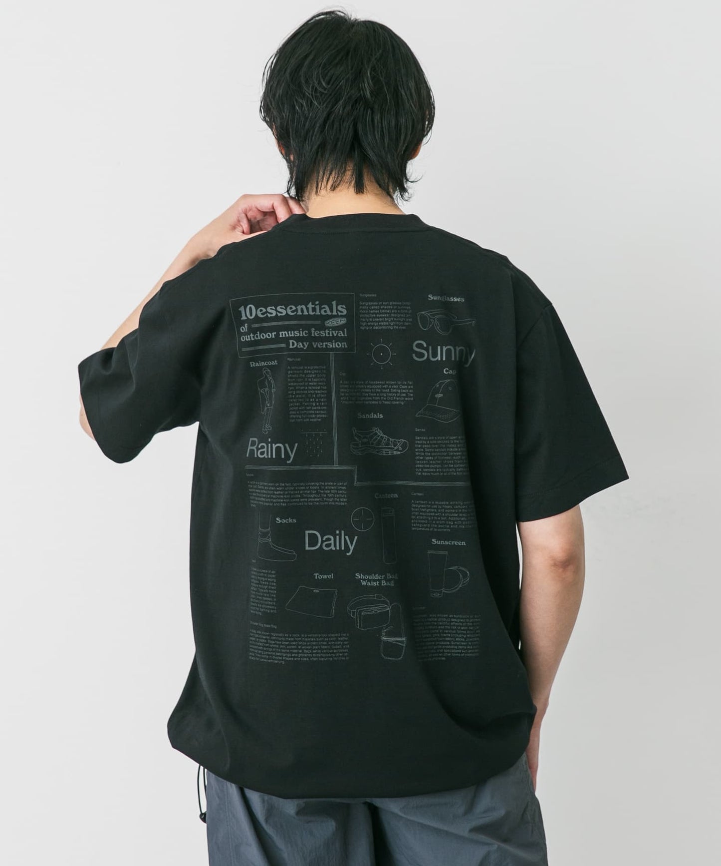 KEEN×DOORS　OC/RP10ESSENTIALS T-SHIRTS /  聯名圖像機能T恤