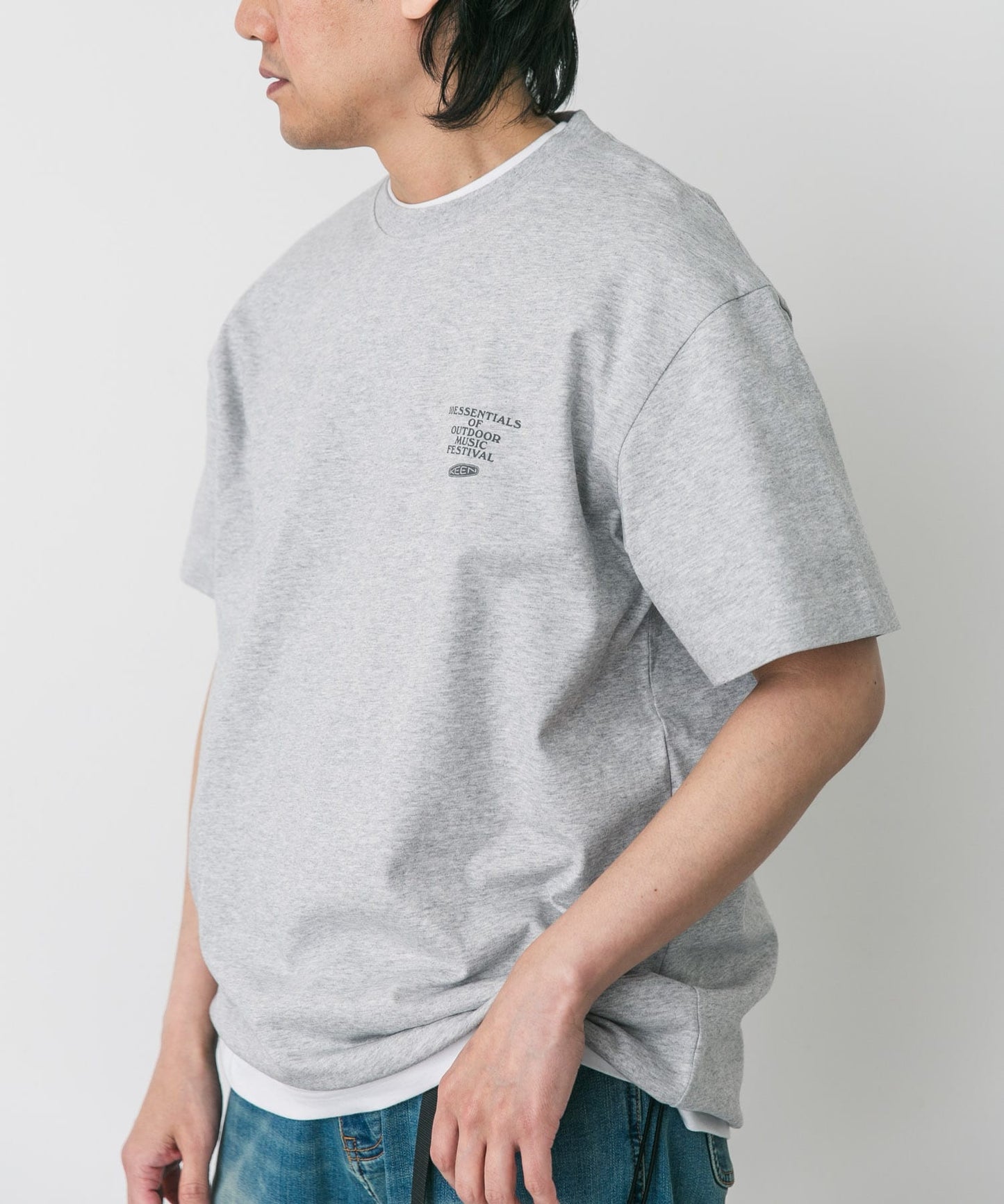 KEEN×DOORS　OC/RP10ESSENTIALS T-SHIRTS /  聯名圖像機能T恤