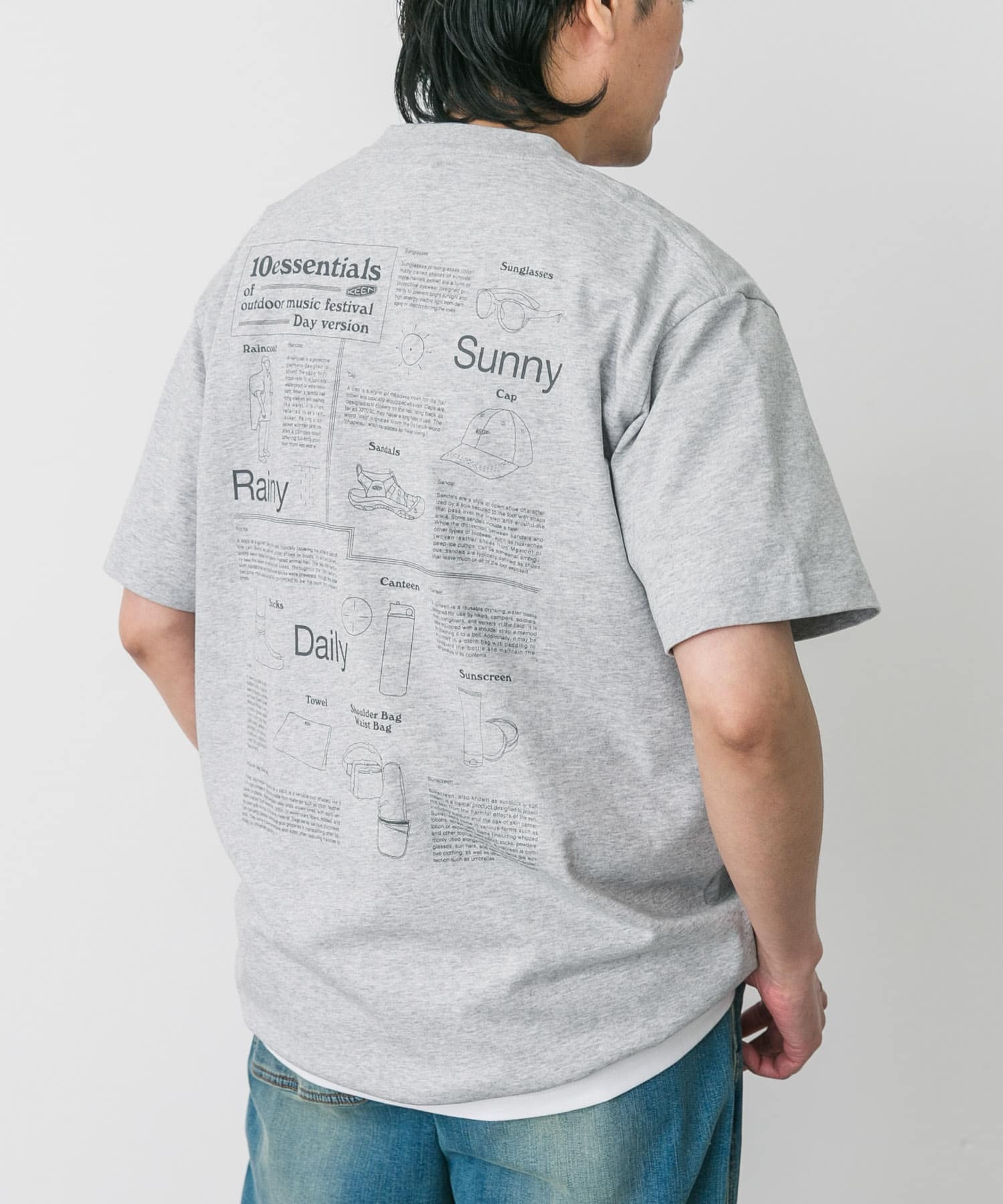 KEEN×DOORS　OC/RP10ESSENTIALS T-SHIRTS /  聯名圖像機能T恤
