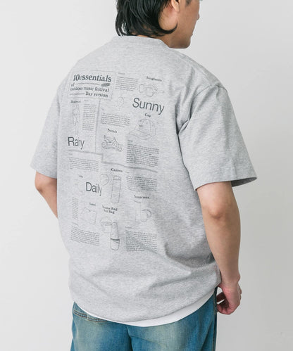 KEEN×DOORS　OC/RP10ESSENTIALS T-SHIRTS /  聯名圖像機能T恤
