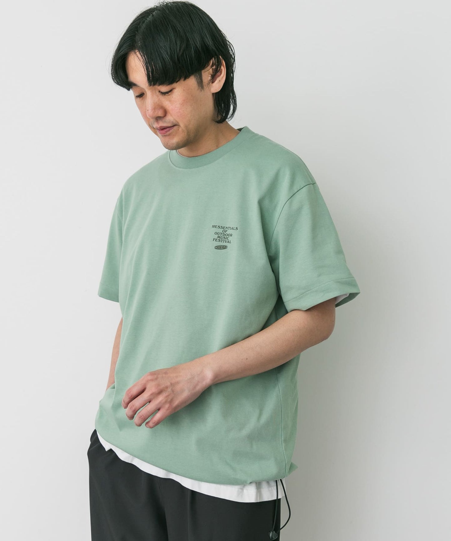 KEEN×DOORS　OC/RP10ESSENTIALS T-SHIRTS /  聯名圖像機能T恤