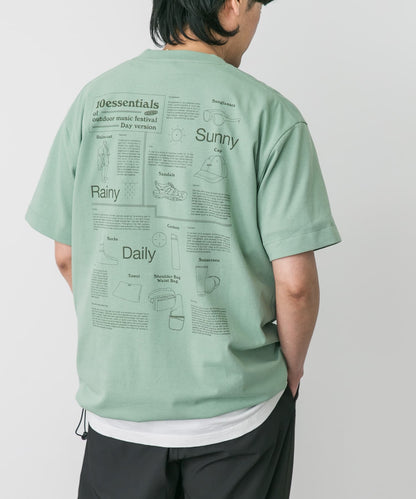 KEEN×DOORS　OC/RP10ESSENTIALS T-SHIRTS /  聯名圖像機能T恤