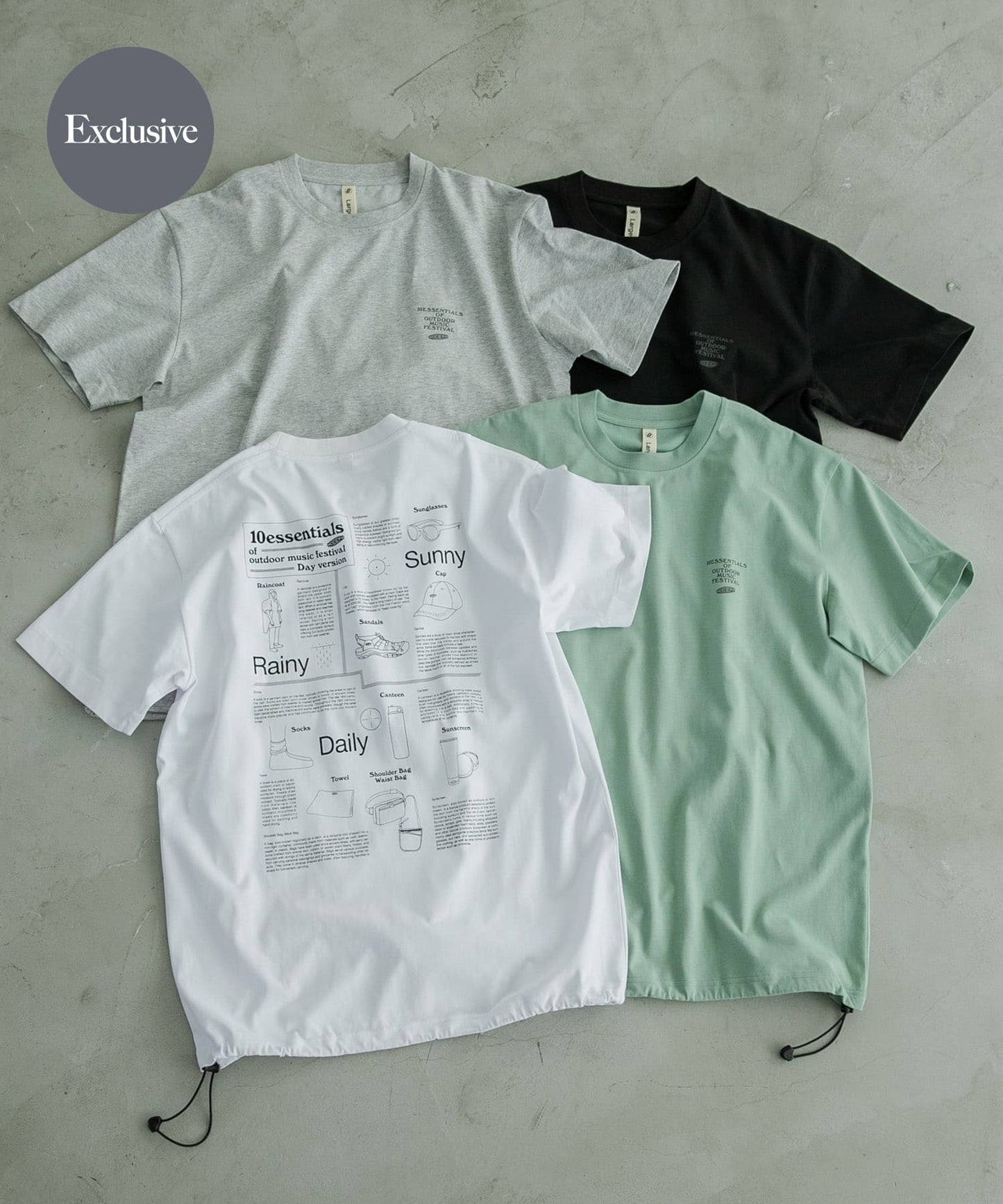 KEEN×DOORS　OC/RP10ESSENTIALS T-SHIRTS /  聯名圖像機能T恤