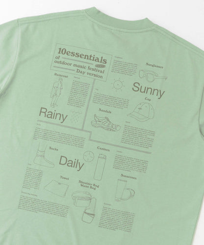 KEEN×DOORS　OC/RP10ESSENTIALS T-SHIRTS /  聯名圖像機能T恤