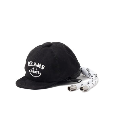 BEAMS HEART / 微笑標誌棒球帽零錢包吊飾