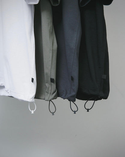 DAIWA PIER39 TECH DRAWSTRING S/S TEE / 下擺抽繩 機能 厚磅 短袖T恤