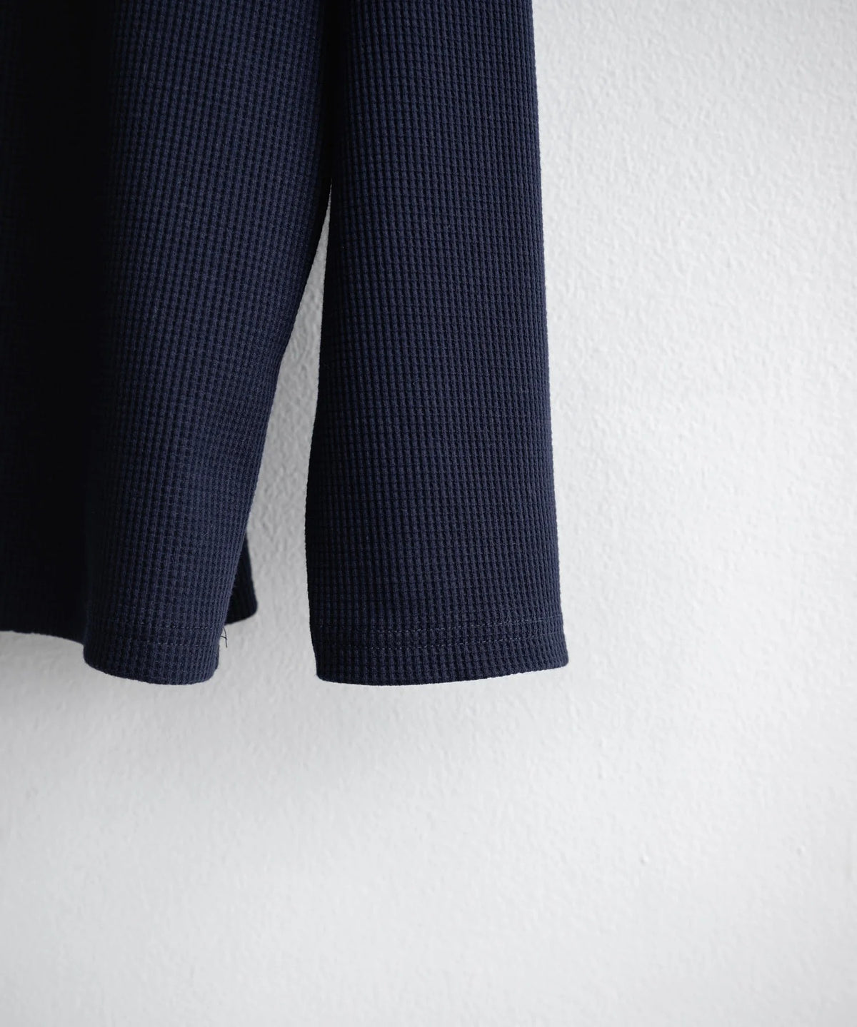 U.S. POLO ASSN. / 刺繡格紋 亨利領長袖T恤（日本聯名限定）