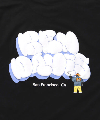 BEN DAVIS BUBBLE LOGO TEE / 短袖T恤