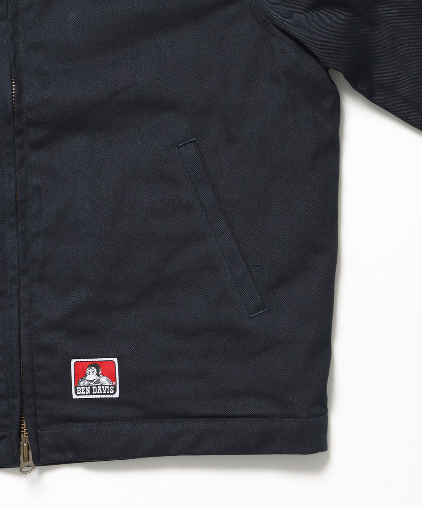 BEN DAVIS PADDED EISENHOWER JACKET / 中棉拉鍊外套