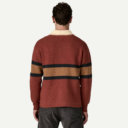 PATAGONIA / Recycled Wool-Blend Rugby Sweater 羊毛混紡長袖針織衫