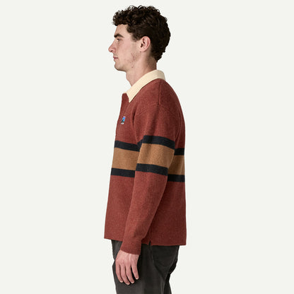 PATAGONIA / Recycled Wool-Blend Rugby Sweater 羊毛混紡長袖針織衫