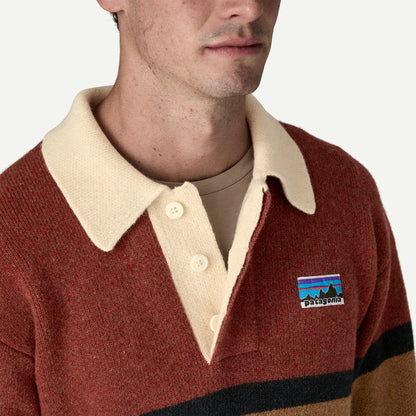 PATAGONIA / Recycled Wool-Blend Rugby Sweater 羊毛混紡長袖針織衫