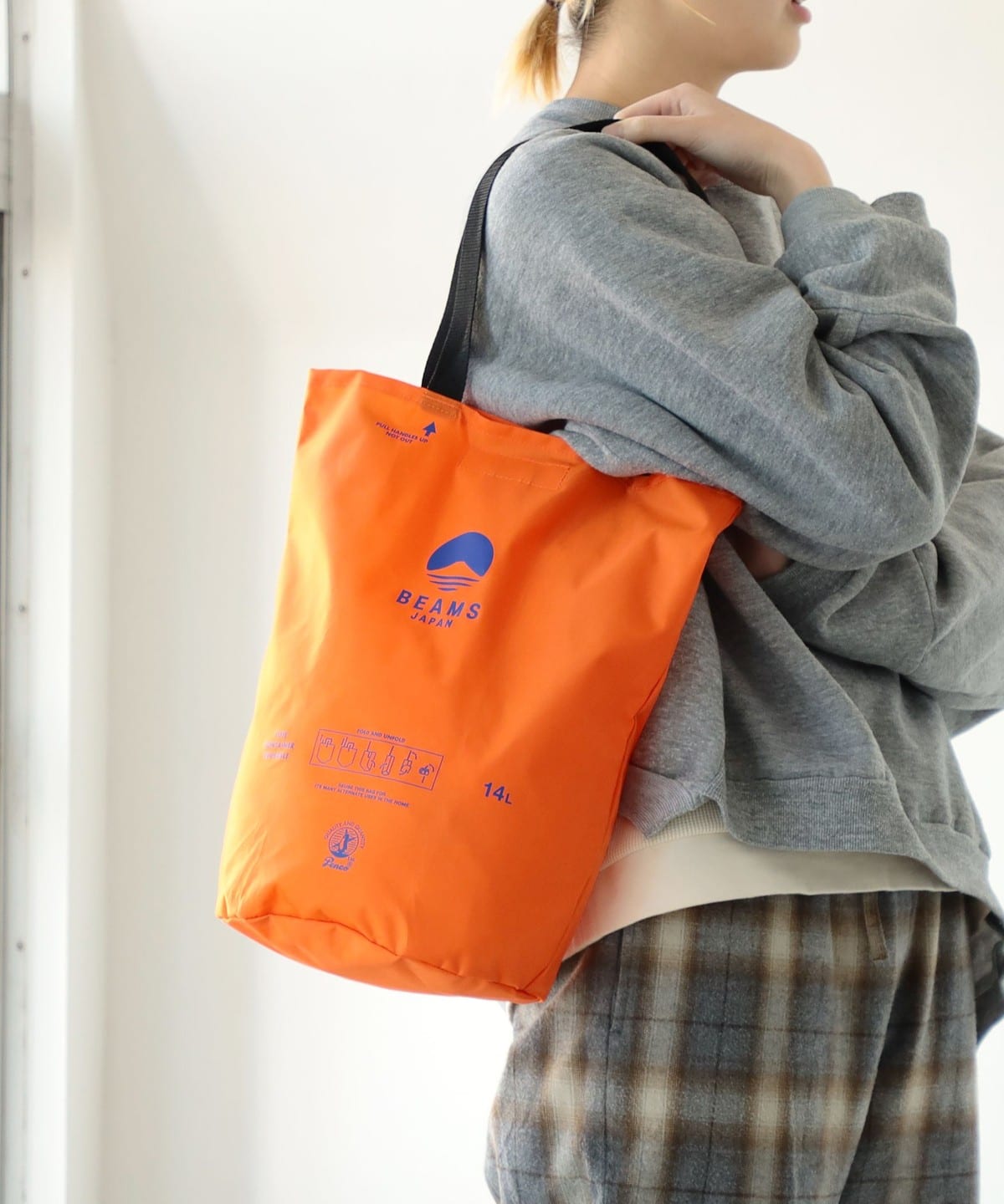 BEAMS JAPAN X PENCO / 聯名桶型托特包