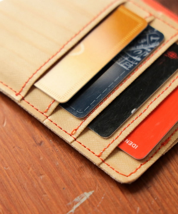 BEAMS JAPAN / 能登檜木 卡片零錢收納夾
