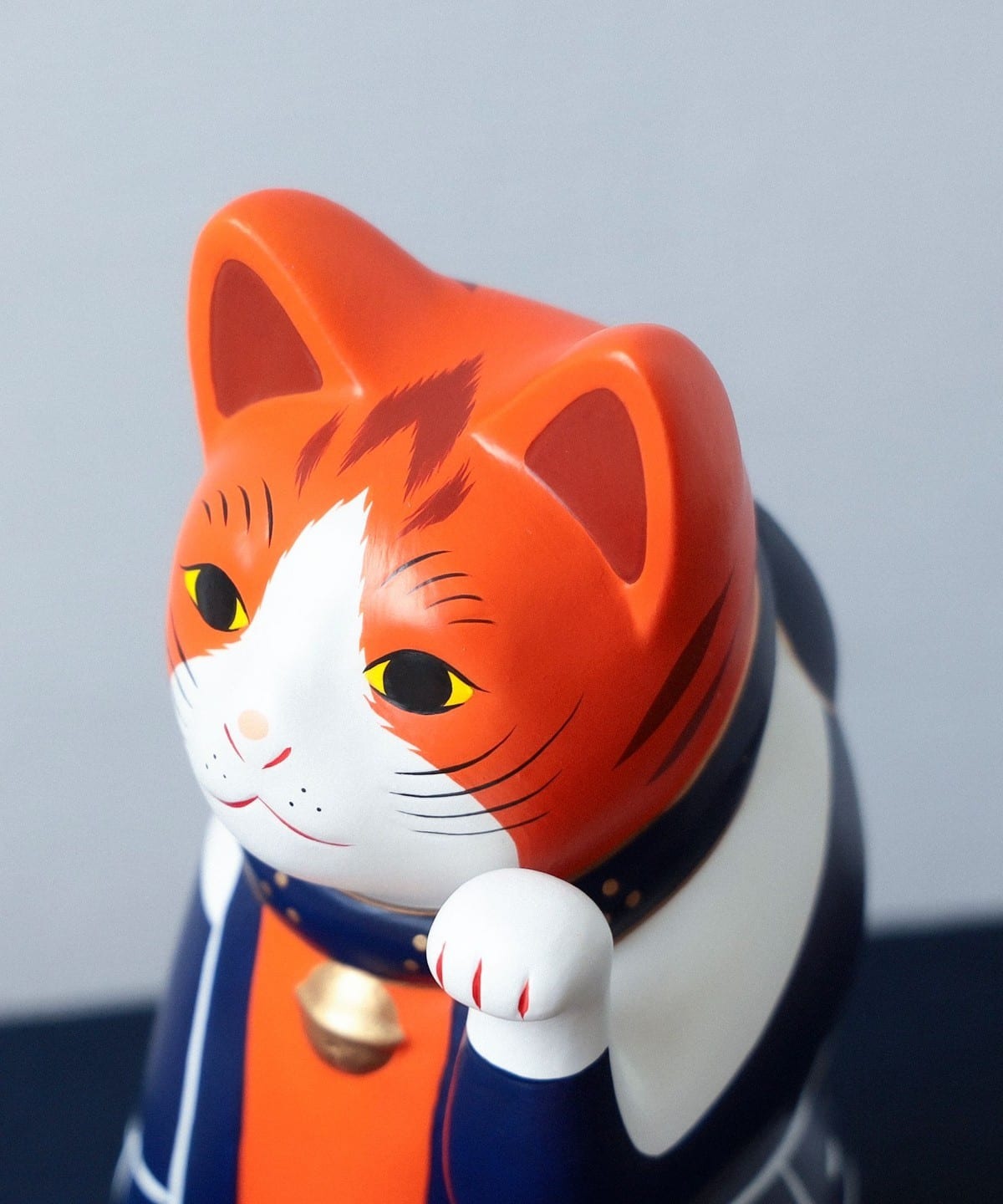 中外陶園 × BEAMS JAPAN／祭典招財貓擺飾 左手 5號