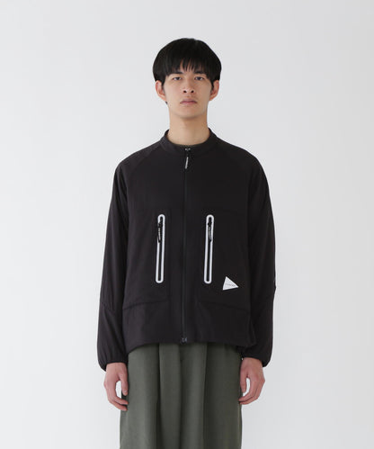 and wander alpha AIR collarless jacket / 無領輕量保溫外套