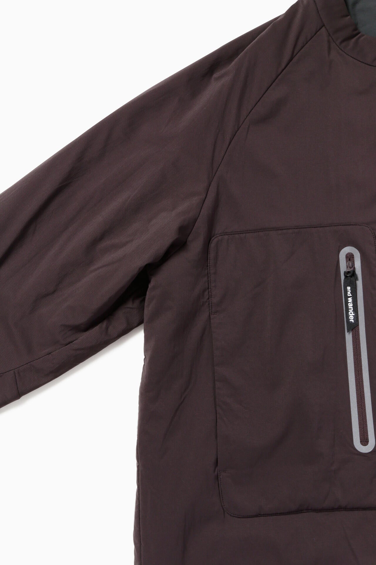 and wander alpha AIR collarless jacket / 無領輕量保溫外套