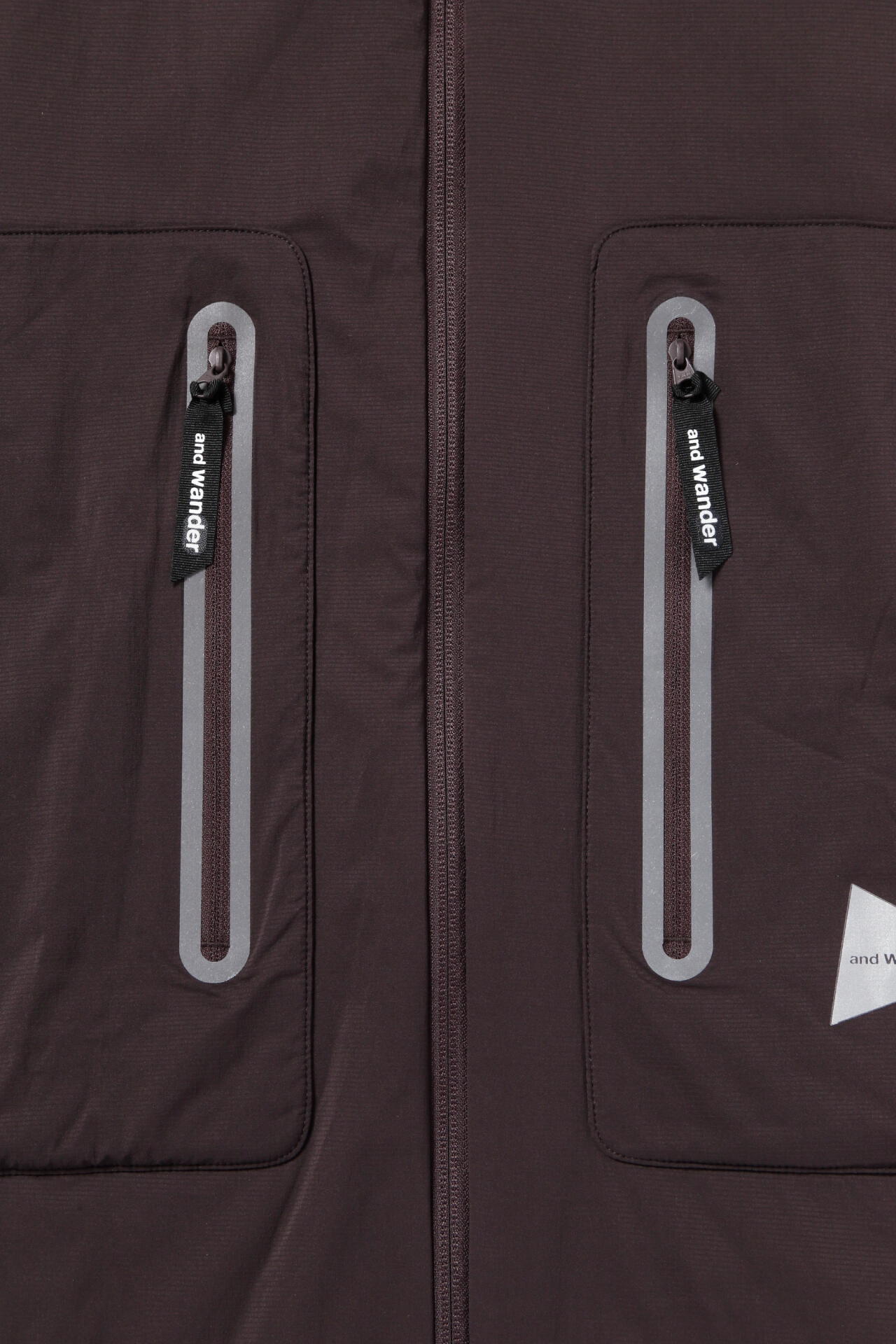 and wander alpha AIR collarless jacket / 無領輕量保溫外套