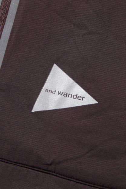 and wander alpha AIR collarless jacket / 無領輕量保溫外套