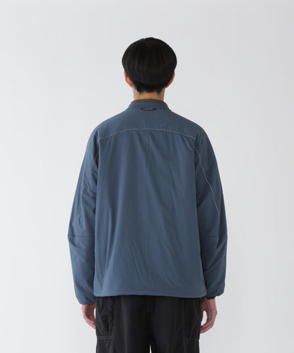 and wander alpha AIR collarless jacket / 無領輕量保溫外套