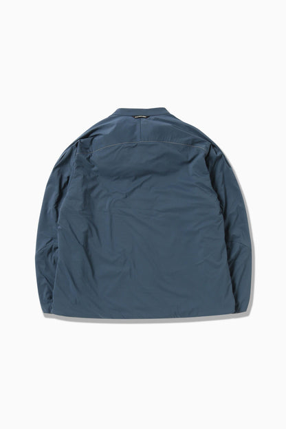 and wander alpha AIR collarless jacket / 無領輕量保溫外套