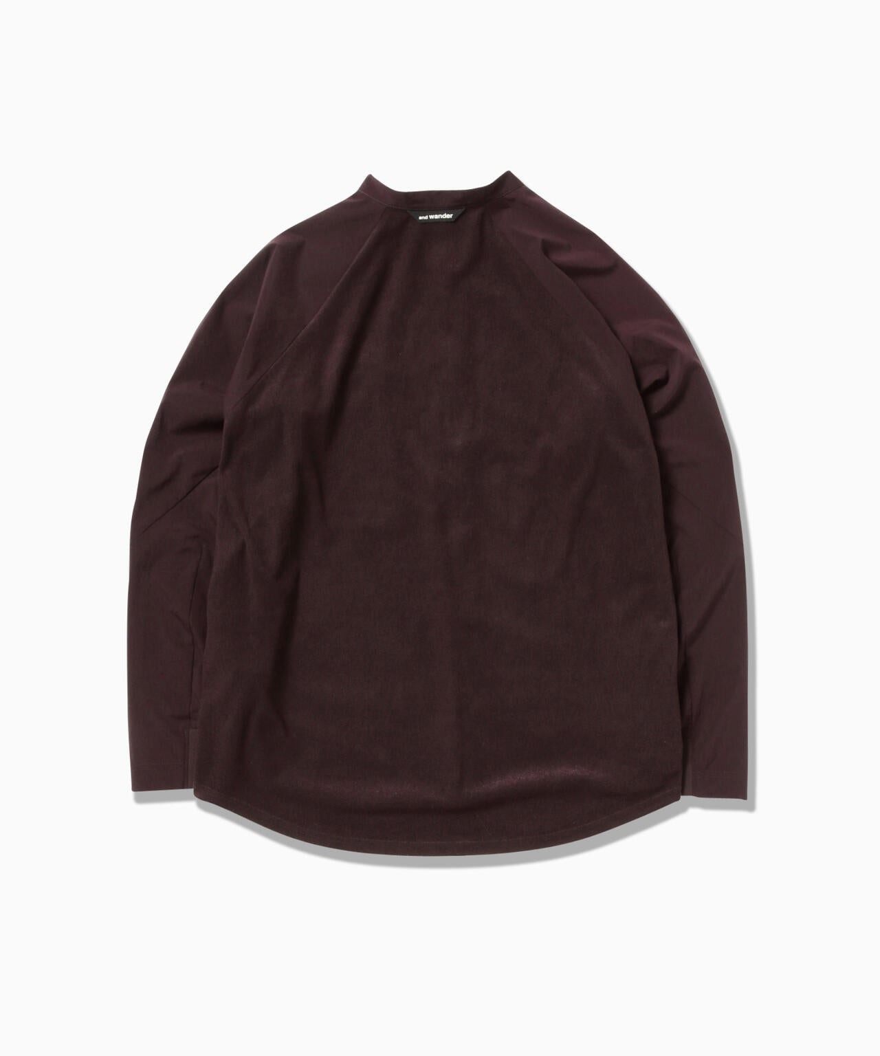 and wander fleece base band collar shirt / 輕量保暖立領襯衫