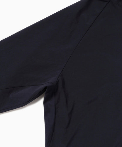 and wander fleece base band collar shirt / 輕量保暖立領襯衫