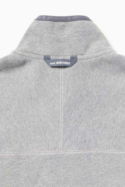 and wander sweat pullover / 重磅棉質半開襟衫