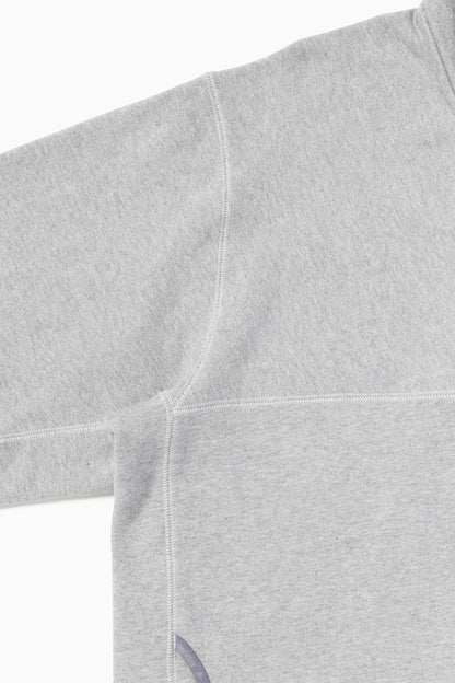 and wander sweat pullover / 重磅棉質半開襟衫