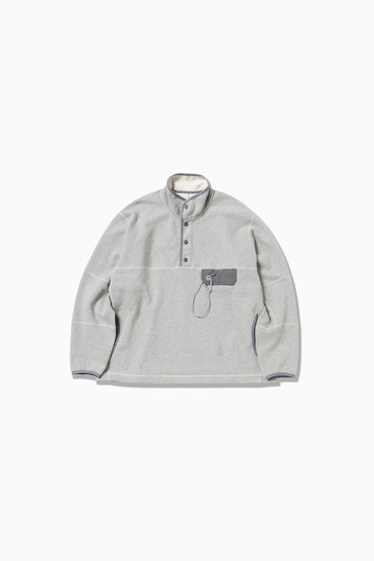 and wander sweat pullover / 重磅棉質半開襟衫