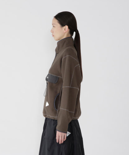 and wander sweat pullover / 重磅棉質半開襟衫