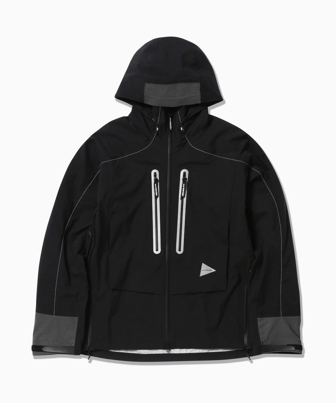 and wander PERTEX SHIELD rain jacket / 3L 立體剪裁防水外套