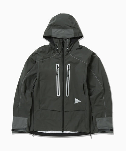 and wander PERTEX SHIELD rain jacket / 3L 立體剪裁防水外套
