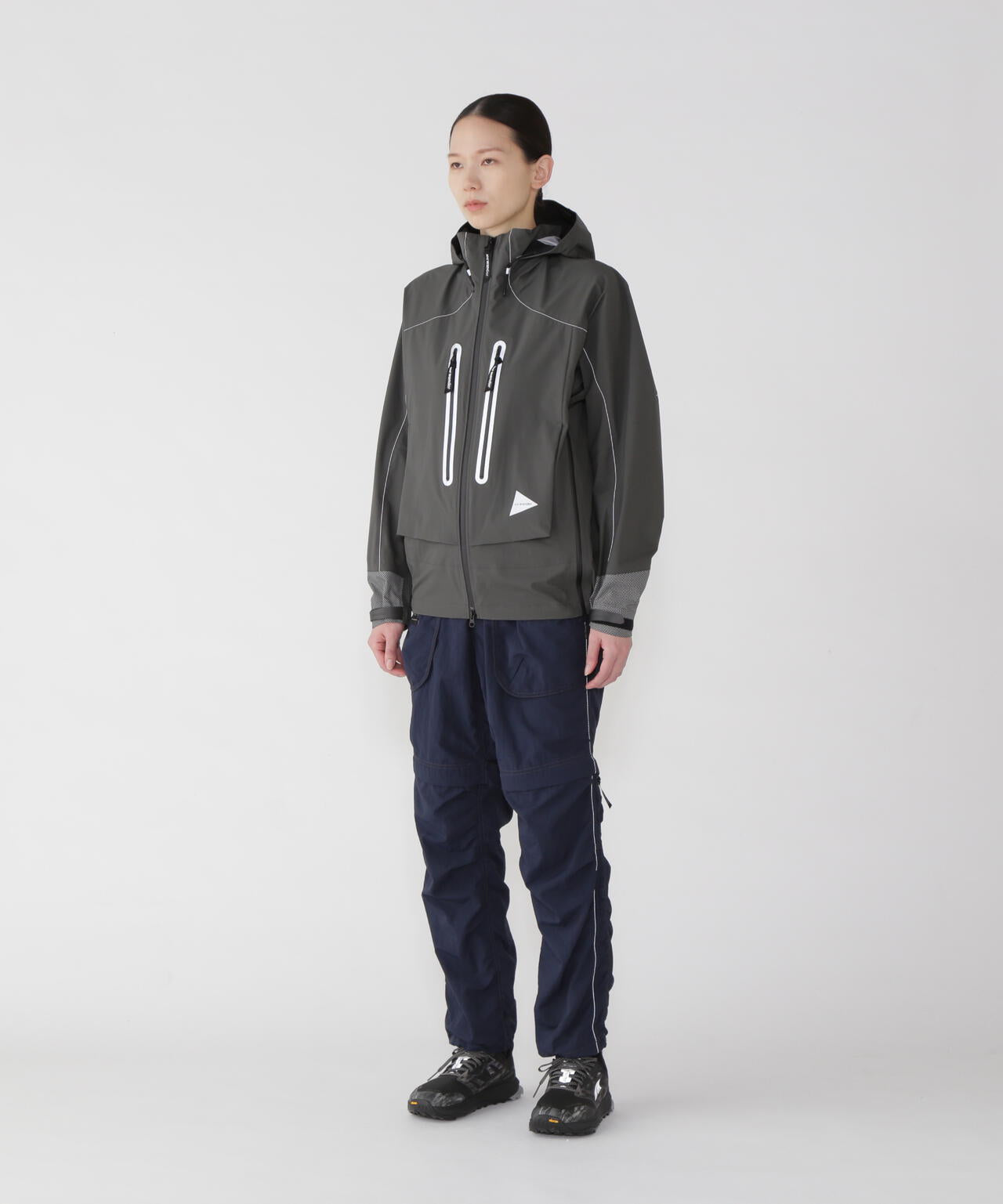 and wander PERTEX SHIELD rain jacket / 3L 立體剪裁防水外套