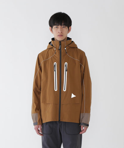 and wander PERTEX SHIELD rain jacket / 3L 立體剪裁防水外套