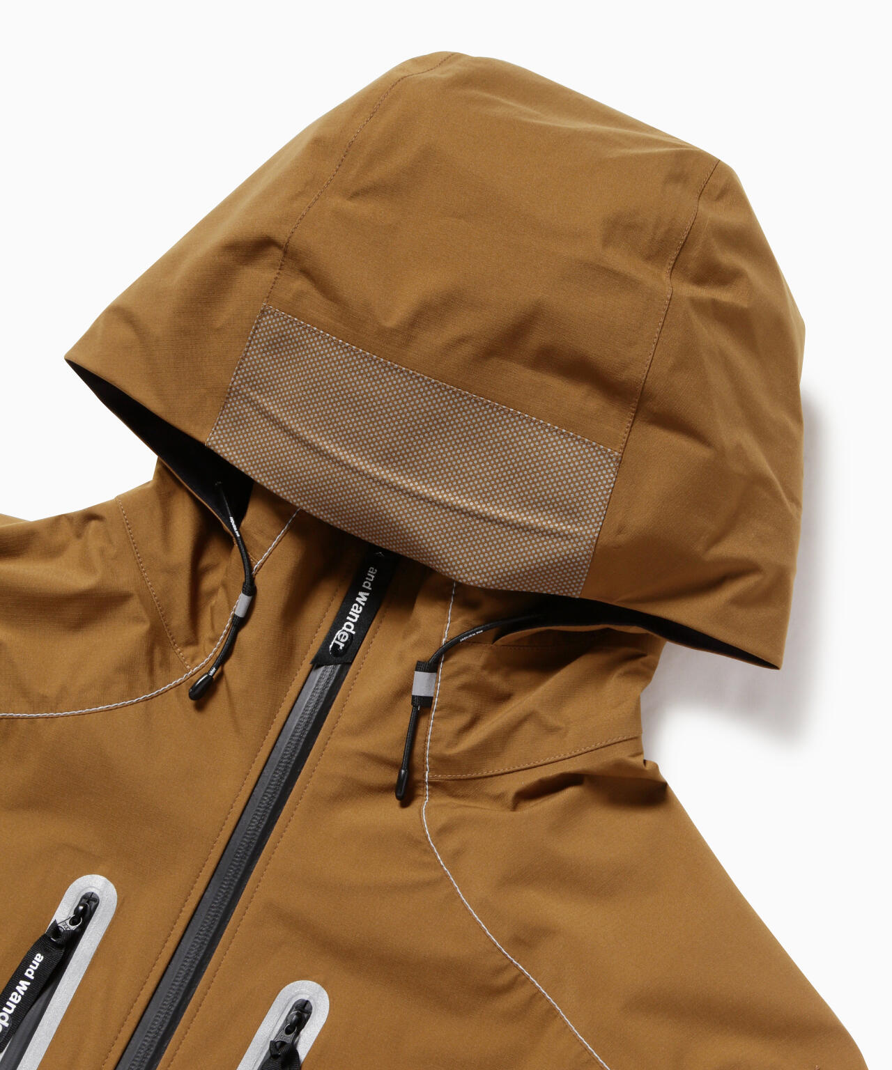 and wander PERTEX SHIELD rain jacket / 3L 立體剪裁防水外套